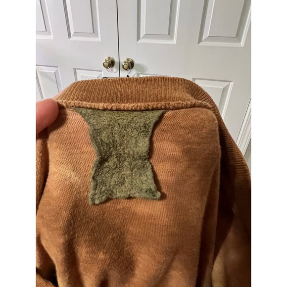 The Mountain 25 x 32  Leather Tag Eagle 3 Button Short Sleeve Henley - Picture 4 of 4